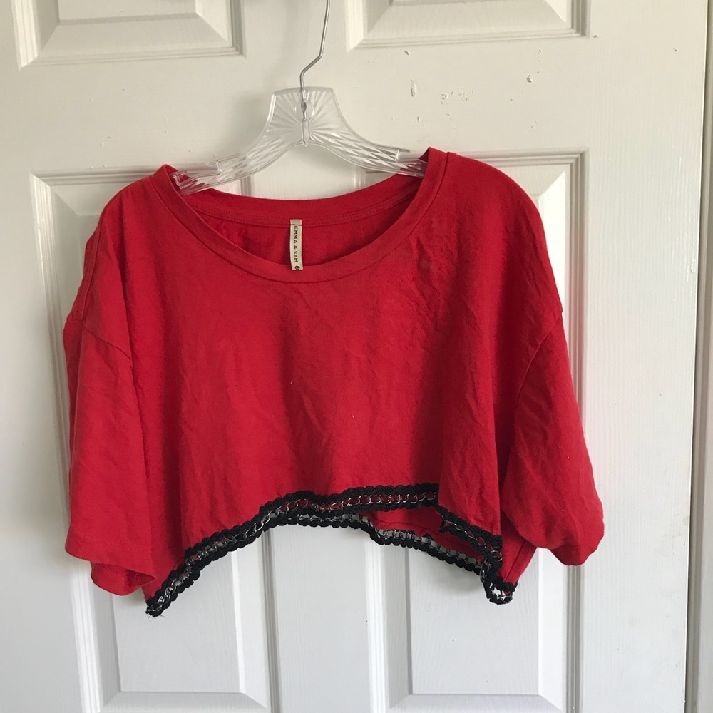 LF Emma and Sam cropped tee